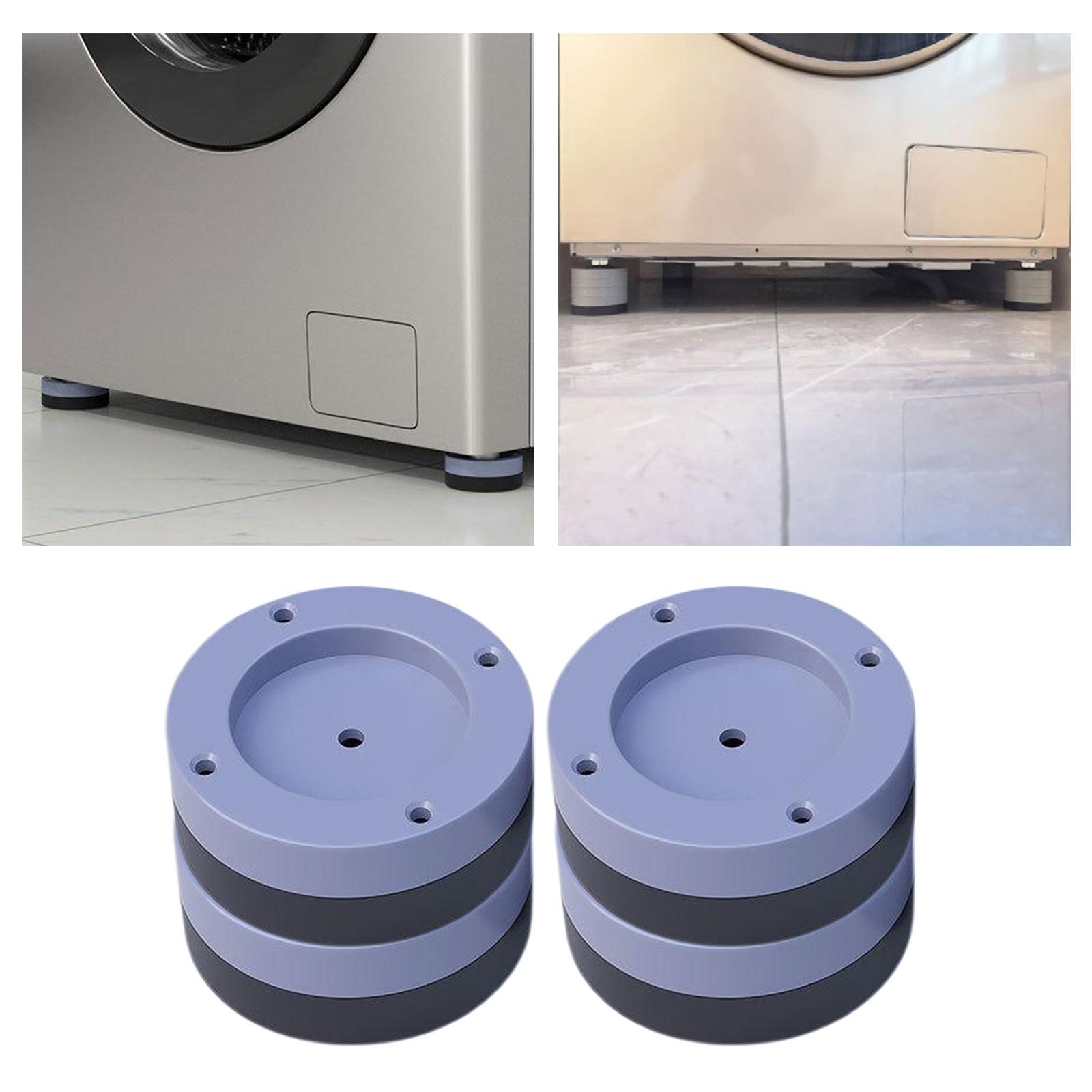 4x Washing Machine Shock Anti Vibration Feet Pads Washer Dryer Mat 1.5cm