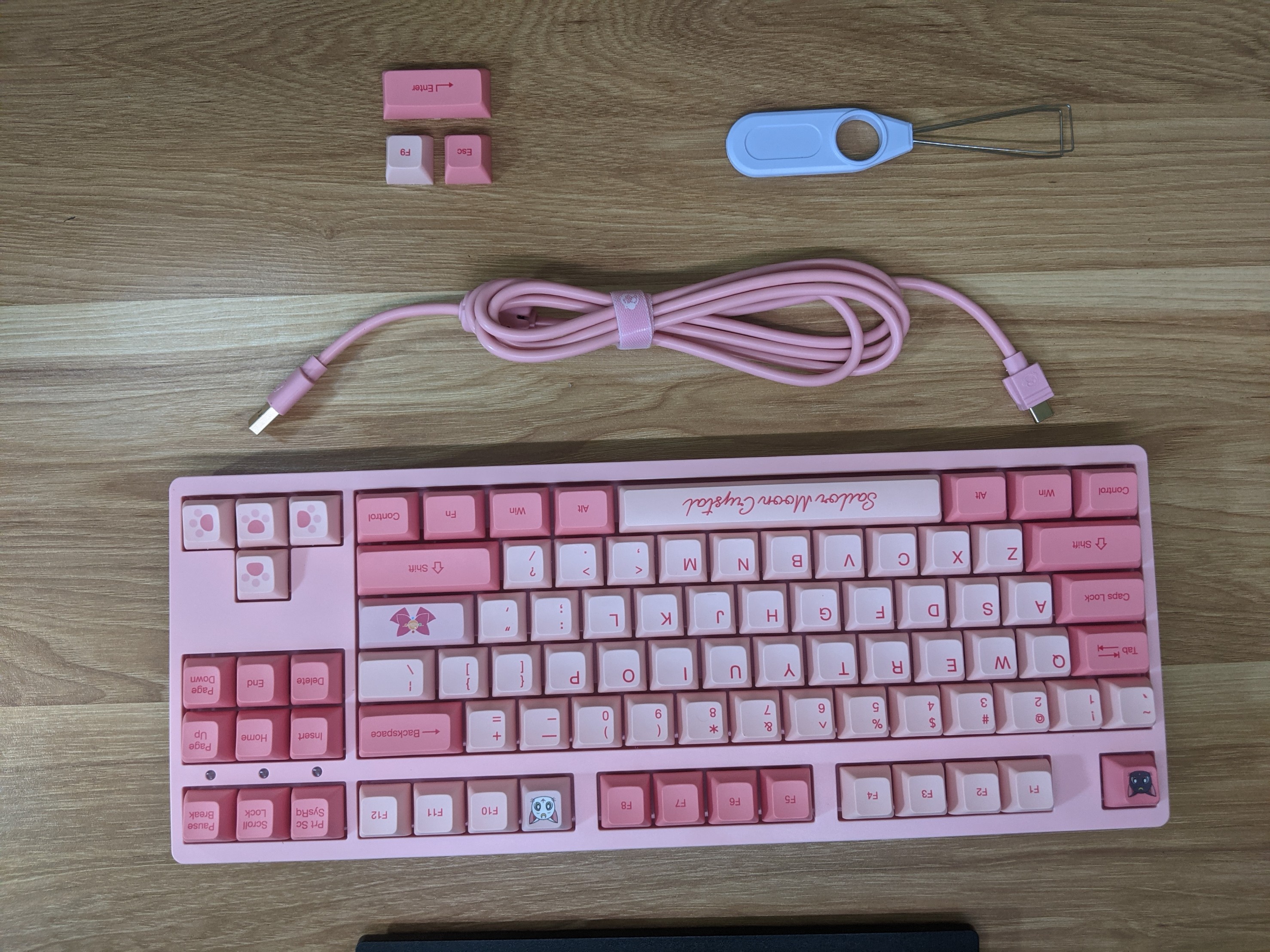 Bàn phím AKKO 3087 Sailor Moon Crystal, AKKO CS sw - Sakura