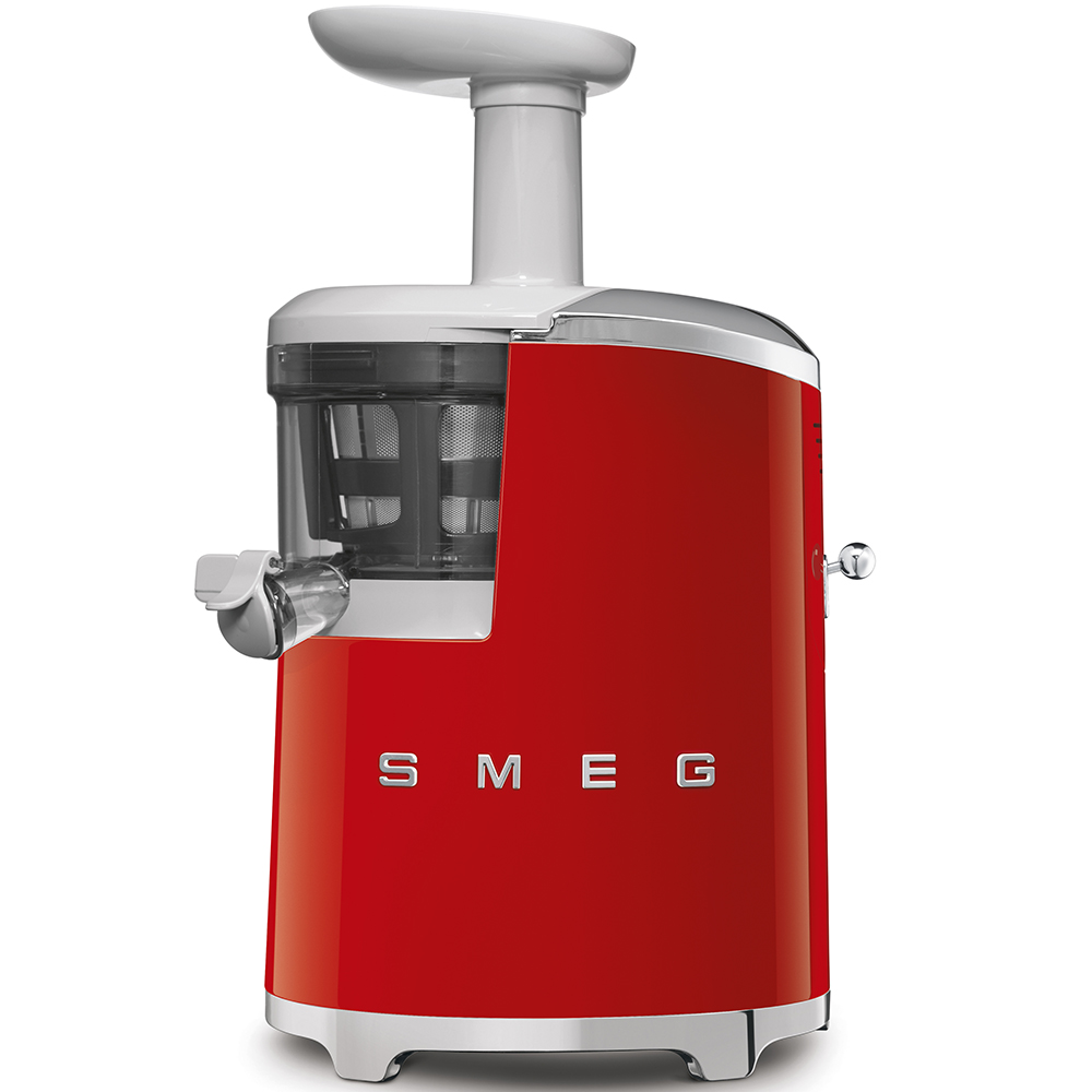 Máy Ép Chậm Trái Cây SMEG SJF01RDEU - Hàng Nhập Khẩu Đức