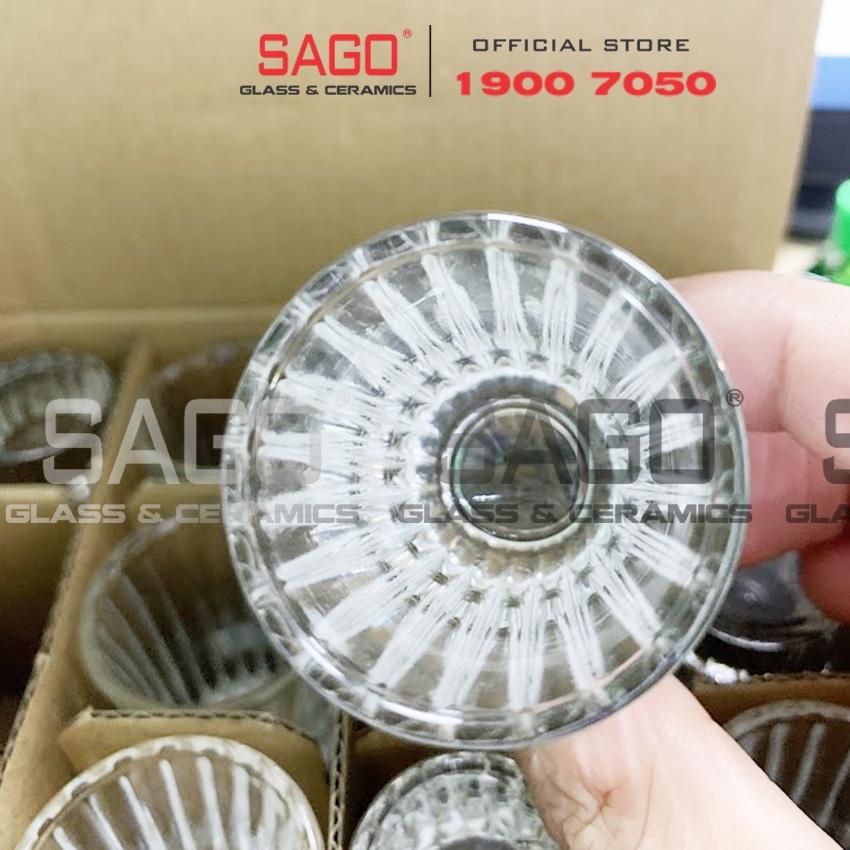 Ly Thủy Tinh  Stripes Shot 22ml |  Thủy Tinh Cao Cấp