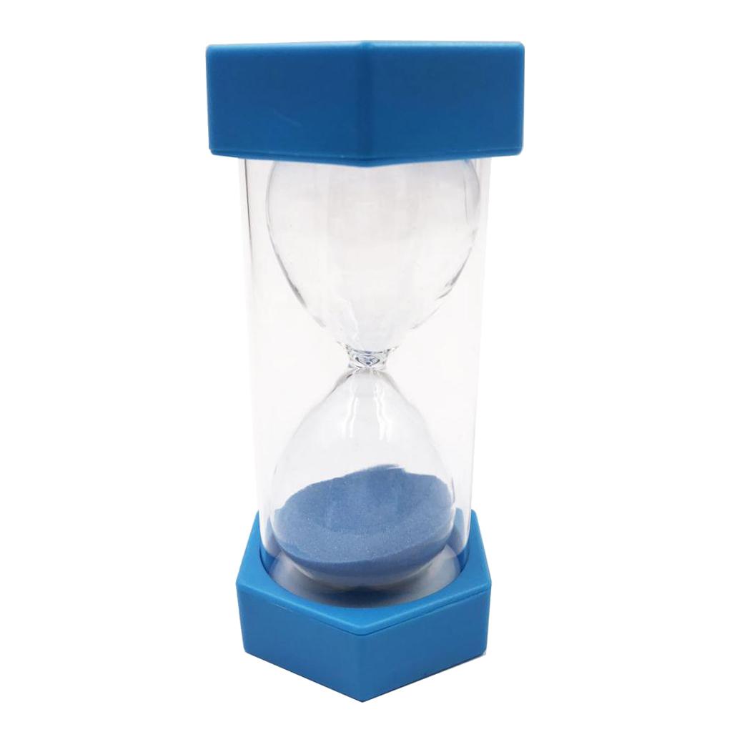 Six Angles Sand Timer Colorful Hourglass Sandglass Timer Sand Clock Timer for Games Classroom Home Office