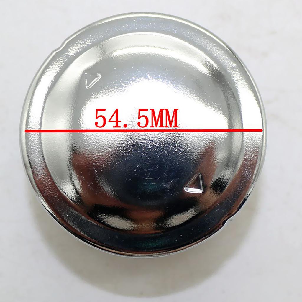 Motorcycle Gas / Fuel Tank Cap for GY6 125CC 125cc Scooter Motor Silver