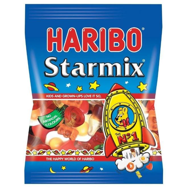 Date 10/24  Kẹo dẻo Haribo Starmix 80g