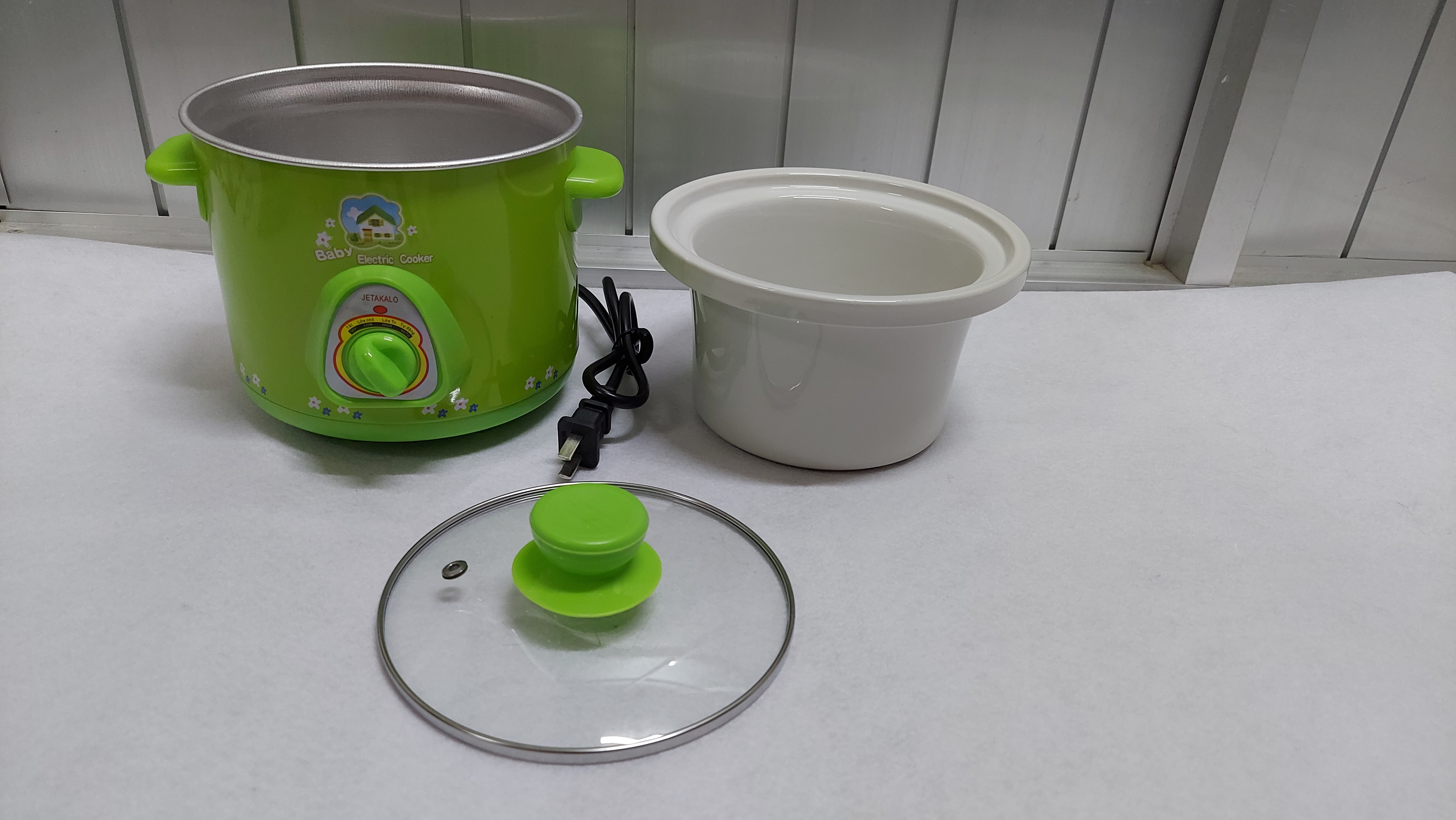 Nồi chưng yến, tiềm, nấu cháo bằng điện tự động loại 1.5L