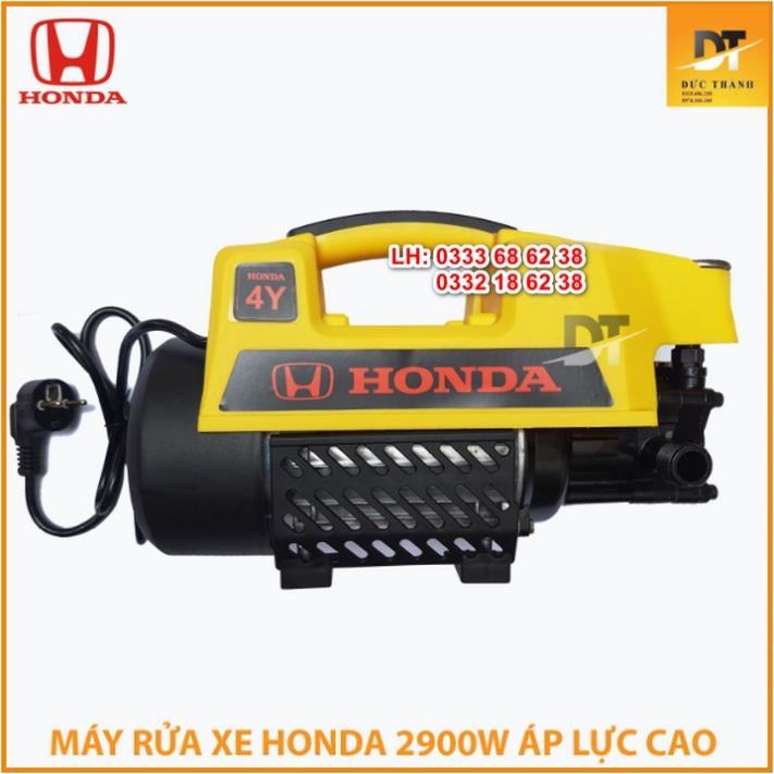 Máy rửa xe mini HONDA vàng áp lực 2900W - 3500W