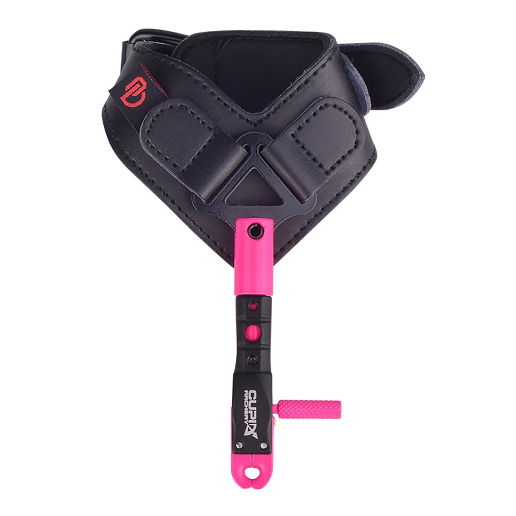 Archery Release Aid Buckle Adjutable Rotary for Archery Compound Bow Pink
