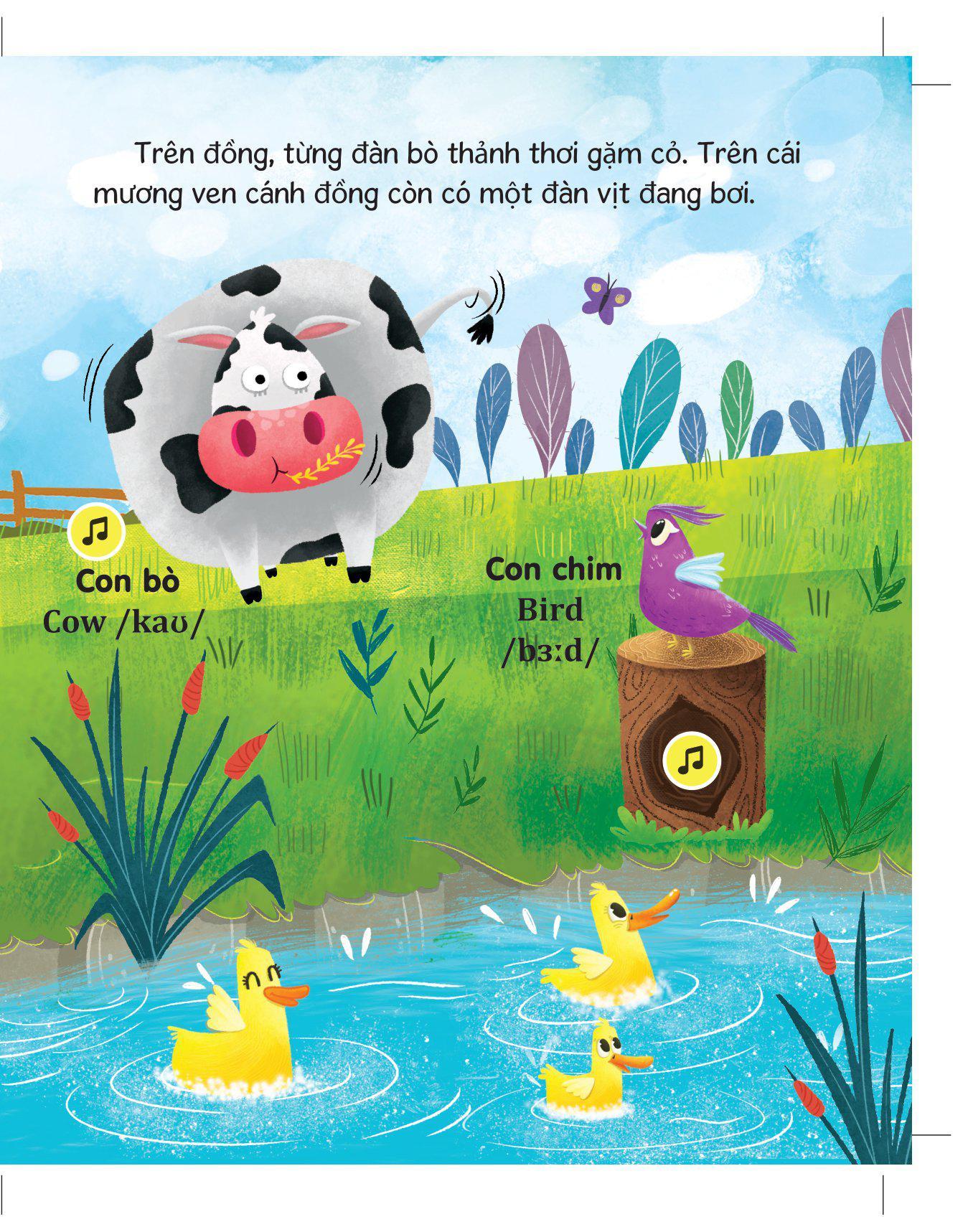 Sách Âm Thanh - Âm Thanh Của Các Loài Vật