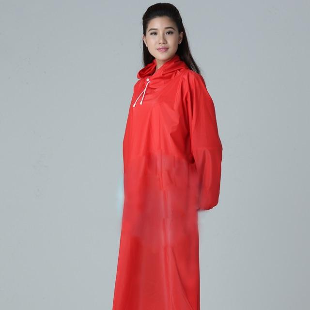 Áo mưa BÍT hông size M2 có xẻ tà vải dù siêu nhẹ siêu bền