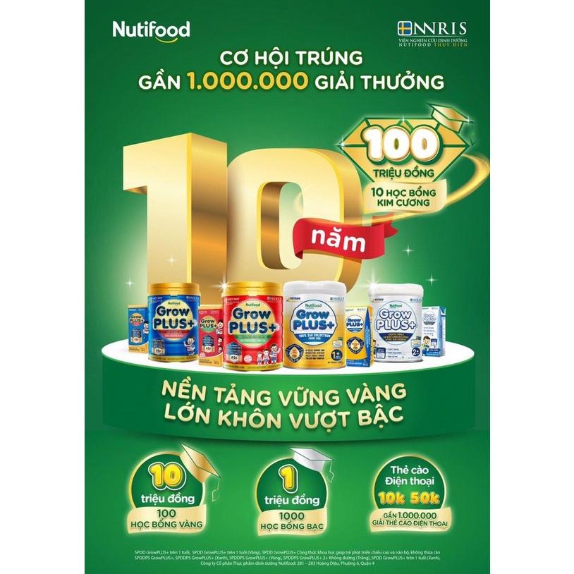 Sữa bột pha sẵn Nutifood Growplus sữa non - vàng 180ml (thùng 48 hộp)