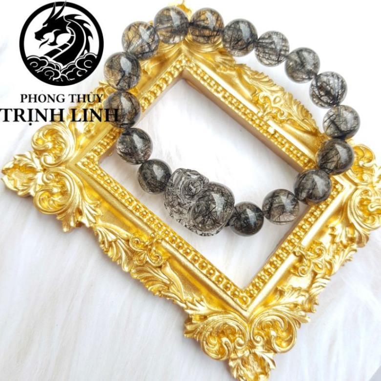 VÒNG TỲ HƯU THIÊN LỘC ĐEN LOẠI ĐẸP 12MM
