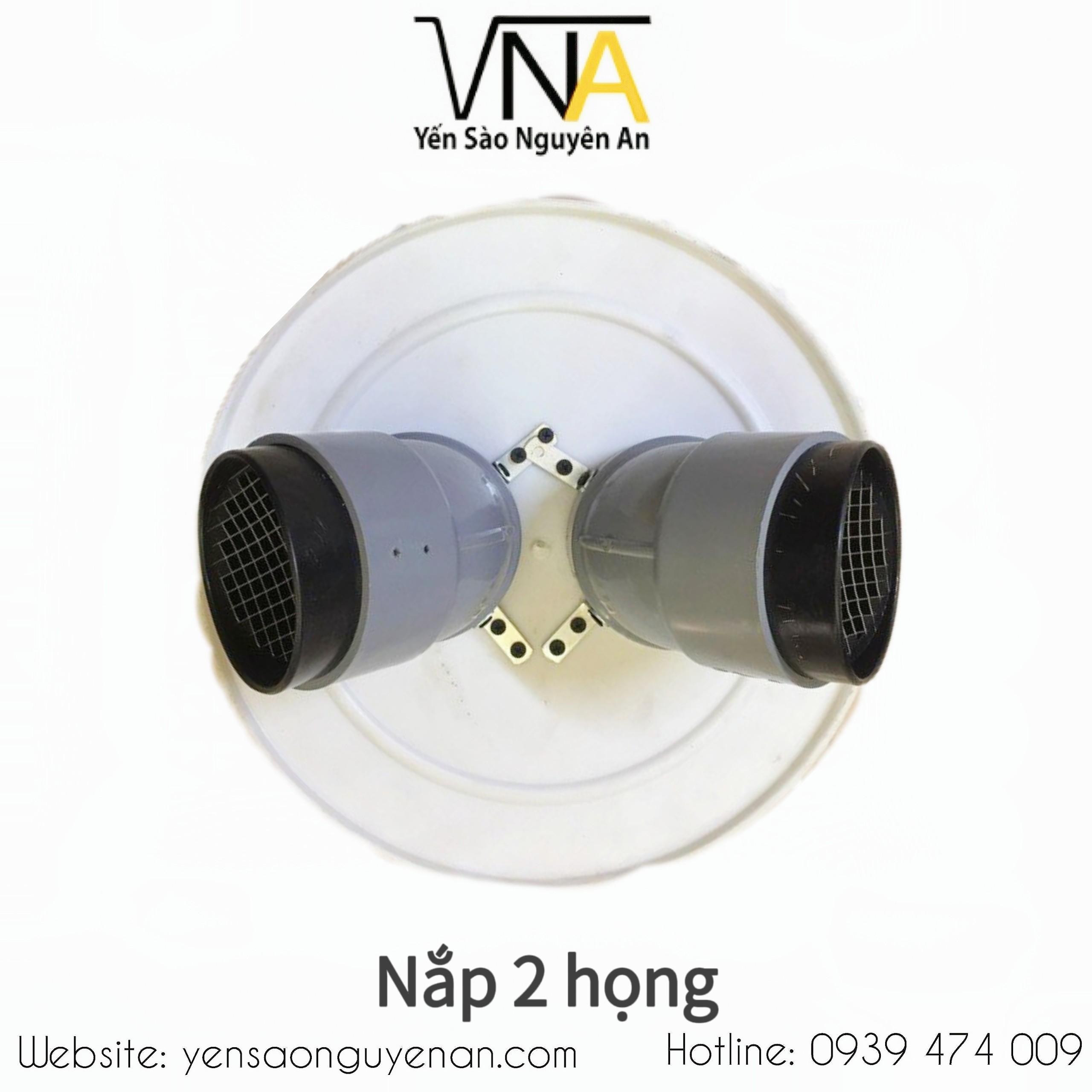 Nắp 2 họng