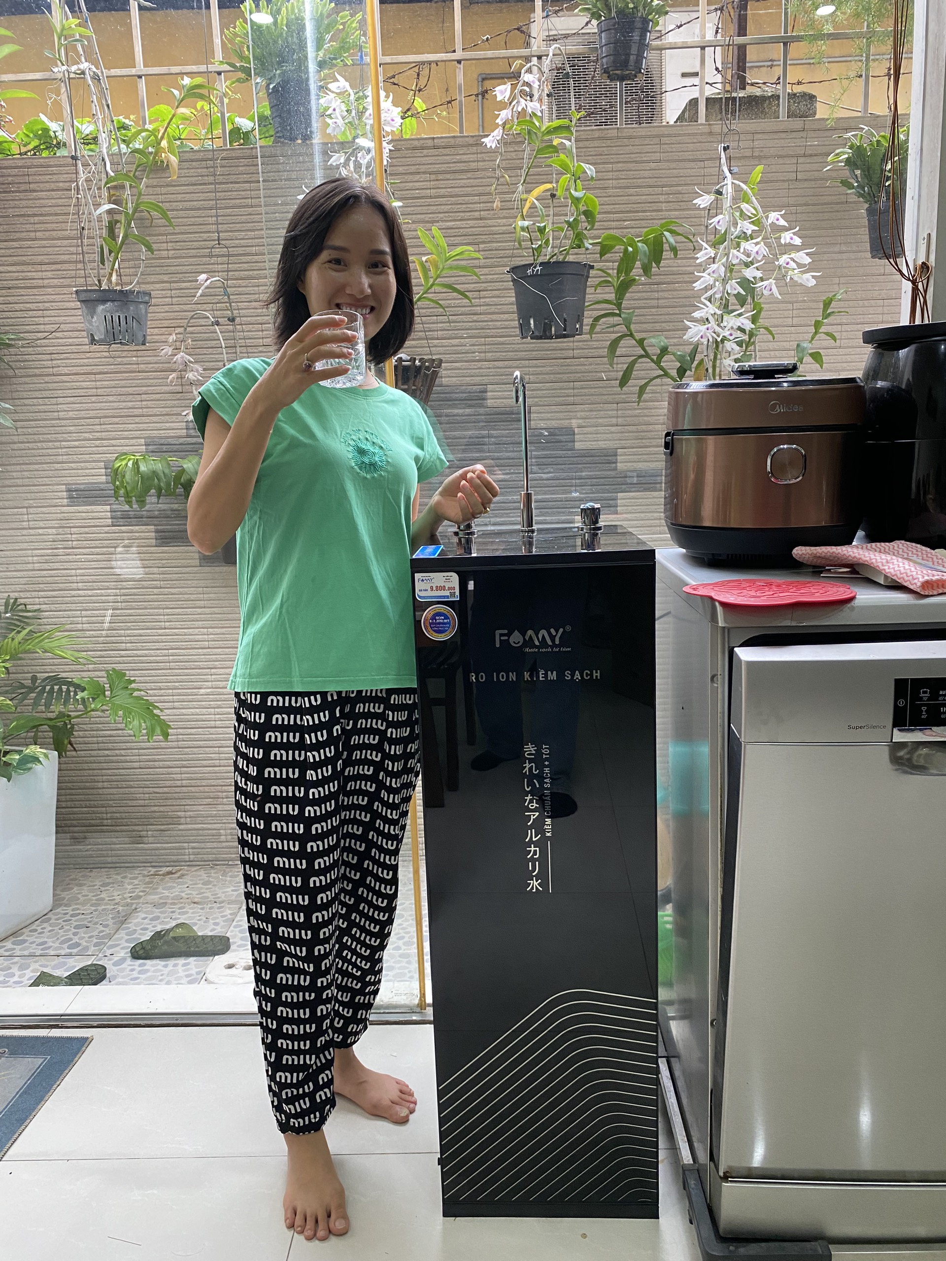 Máy Lọc Nước Famy RO Ion Kiềm RIO-02B - Hàng Chính Hãng - Công Nghệ Điện Phân Từ Nước Tinh Khiết R.O