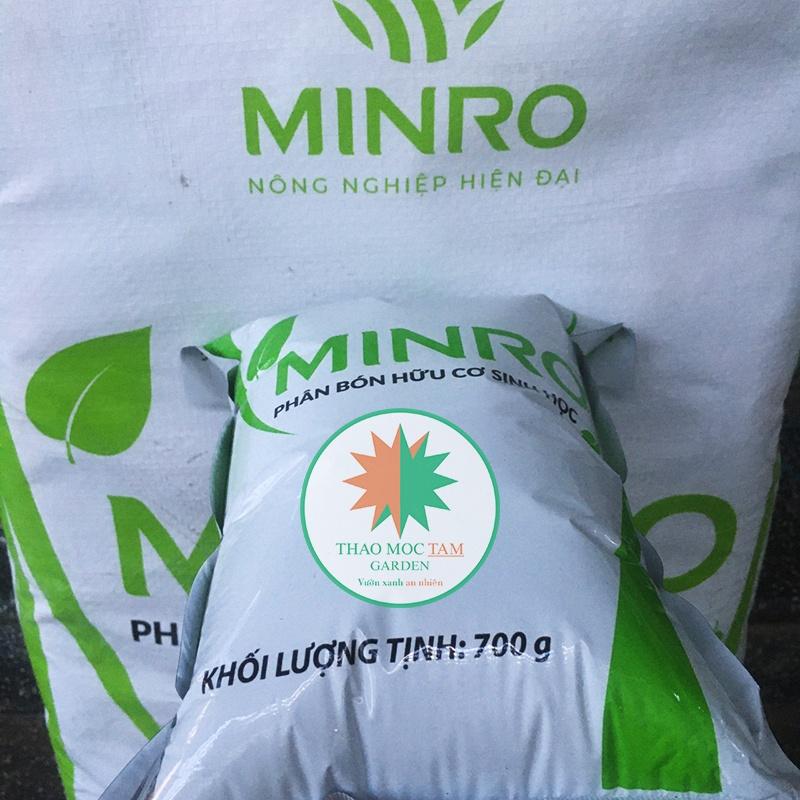 PHÂN BÓN HỮU CƠ SINH HỌC MINRO – Thích hợp cho mọi cây trồng