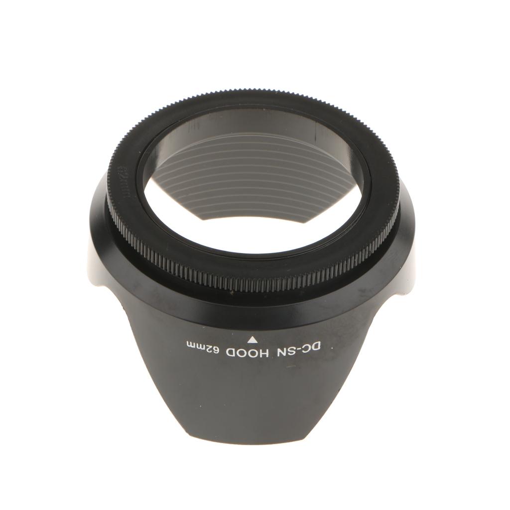 62mm Tulip Flower Lens Hood Universal for In The Light Or Night Photography