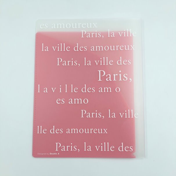 Bìa hồ sơ nhiều ngăn Double A - Thiết kế Paris