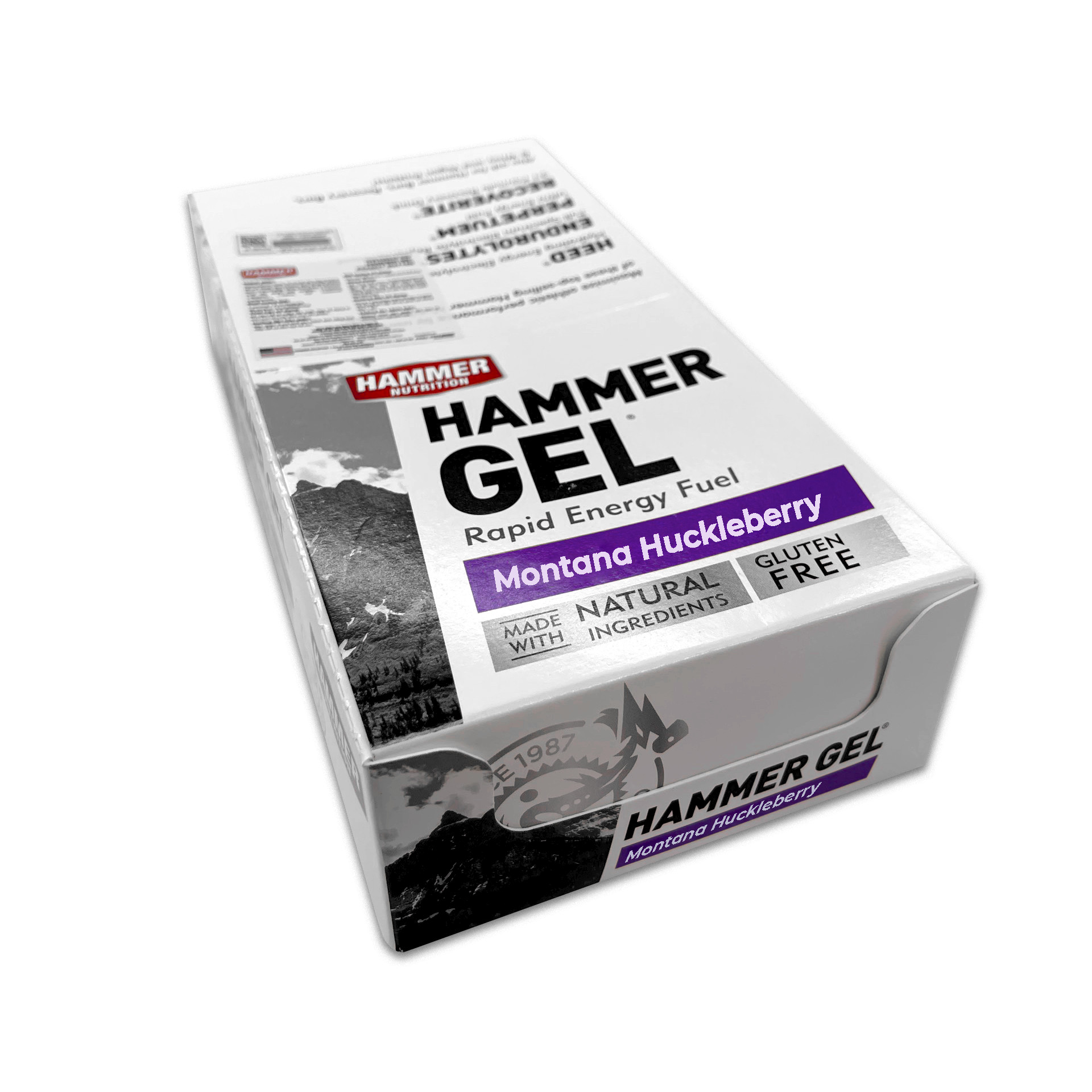 Gel uống bổ sung năng lượng - Hammer Nutrition Hammer Gel vị Huckleberry (Gói 33g)