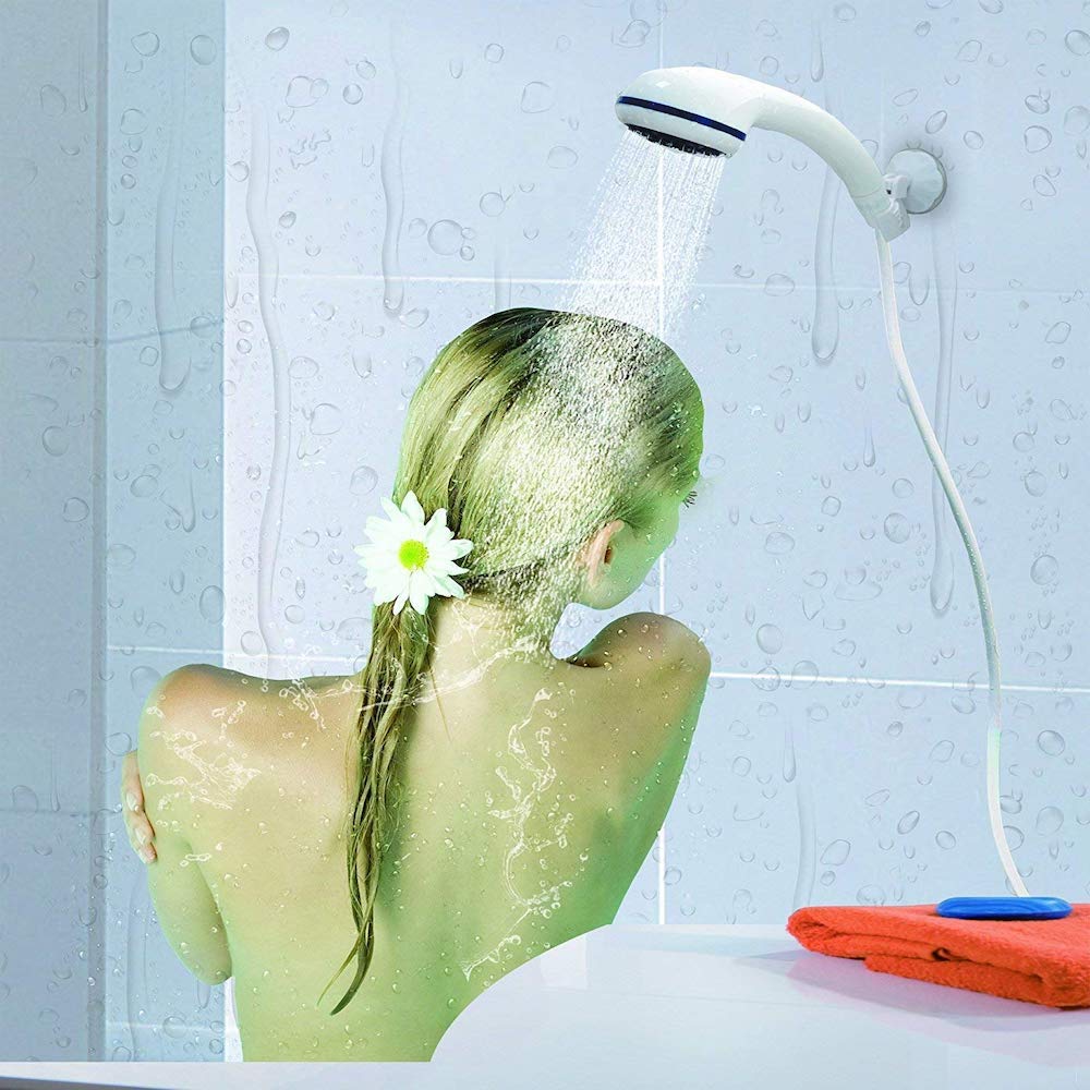 Bộ vòi hoa sen di động Tắm Gội du lịch Rửa Xe, Tưới Cây tiện dụng