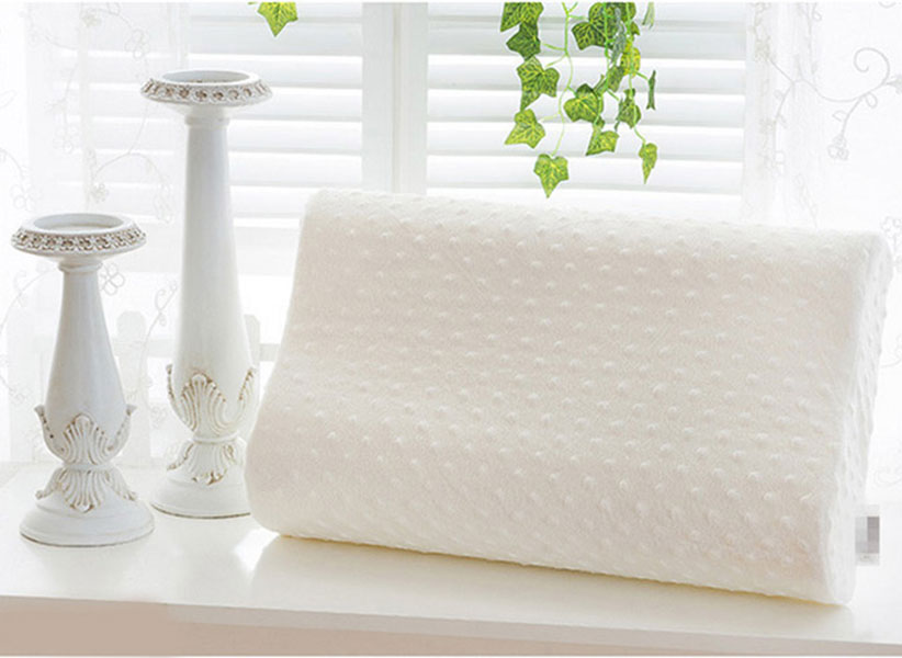 Gối Cao Su Non + Áo Gối Chống Đau Cột Sống Cổ Ngáy Ngủ