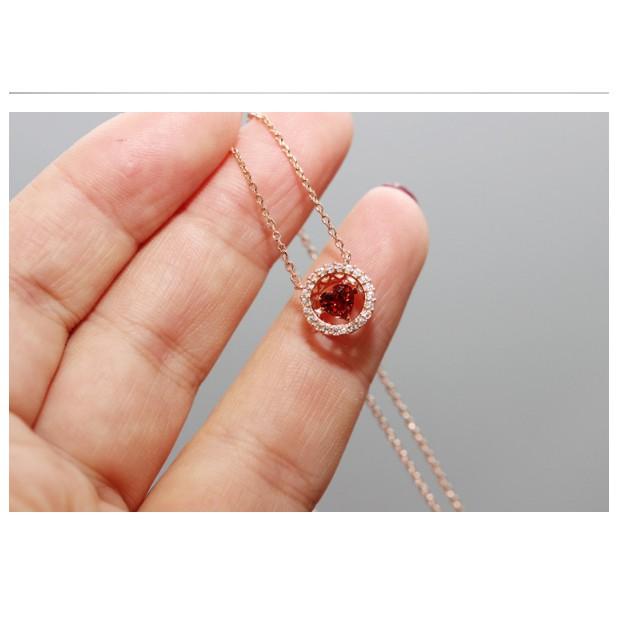 Dây Chuyền Bạc 925 Phong Cách Hàn Quốc