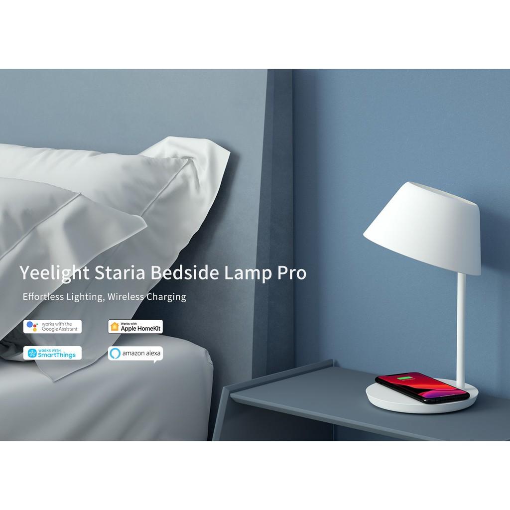 ĐÈN NGỦ THÔNG MINH KIÊM SẠC KHÔNG DÂY YEELIGHT STARIA PRO YLCT03YL (Xiaomi Youpin) – Hỗ trợ APPLE HOMEKIT – Bản Quốc Tế - Hàng chính hãng