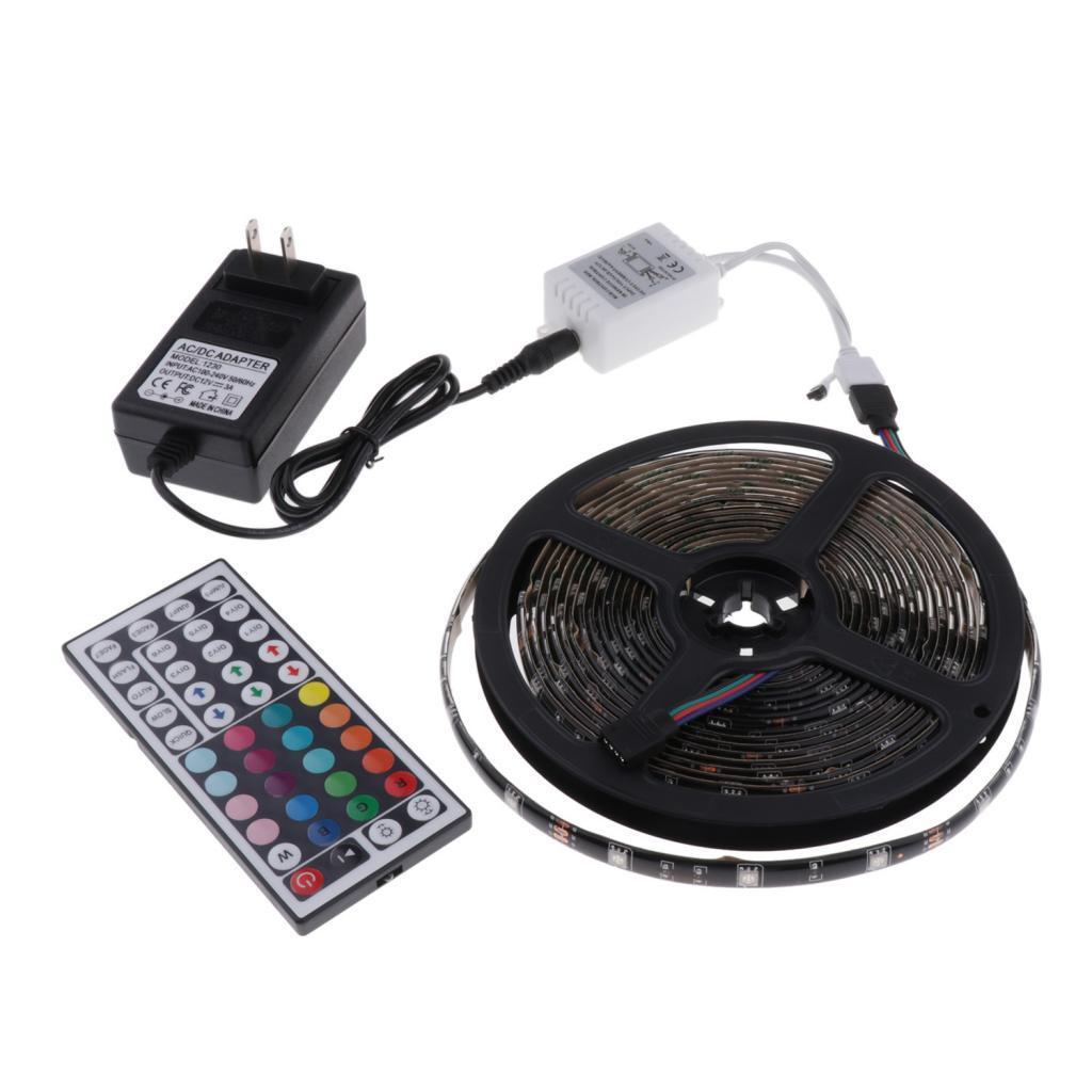 LED Strip Lights with 44 Key Remote Controller for Home Outdoor Decor