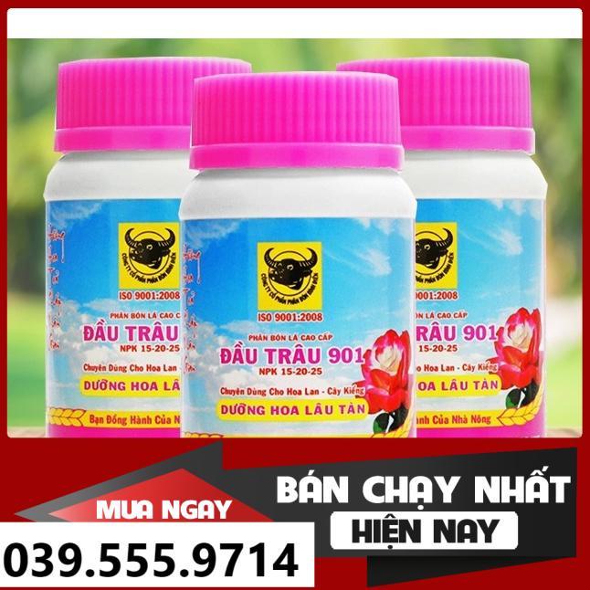 PHÂN BÓN ĐẦU TRÂU 901 DƯỠNG HOA LÂU TÀN