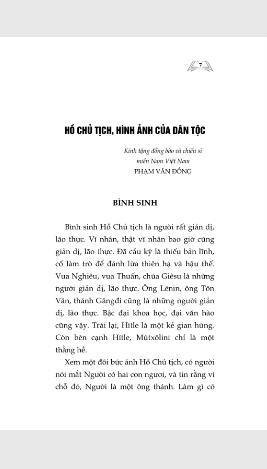 Sách - Hồ Chủ Tịch - Hình Ảnh Của Dân Tộc, Tinh Hoa Của Thời Đại