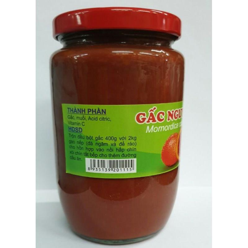 Gấc nguyên chất lọ 500gr dùng nấu xôi, tạo màu tự nhiên cho món ăn