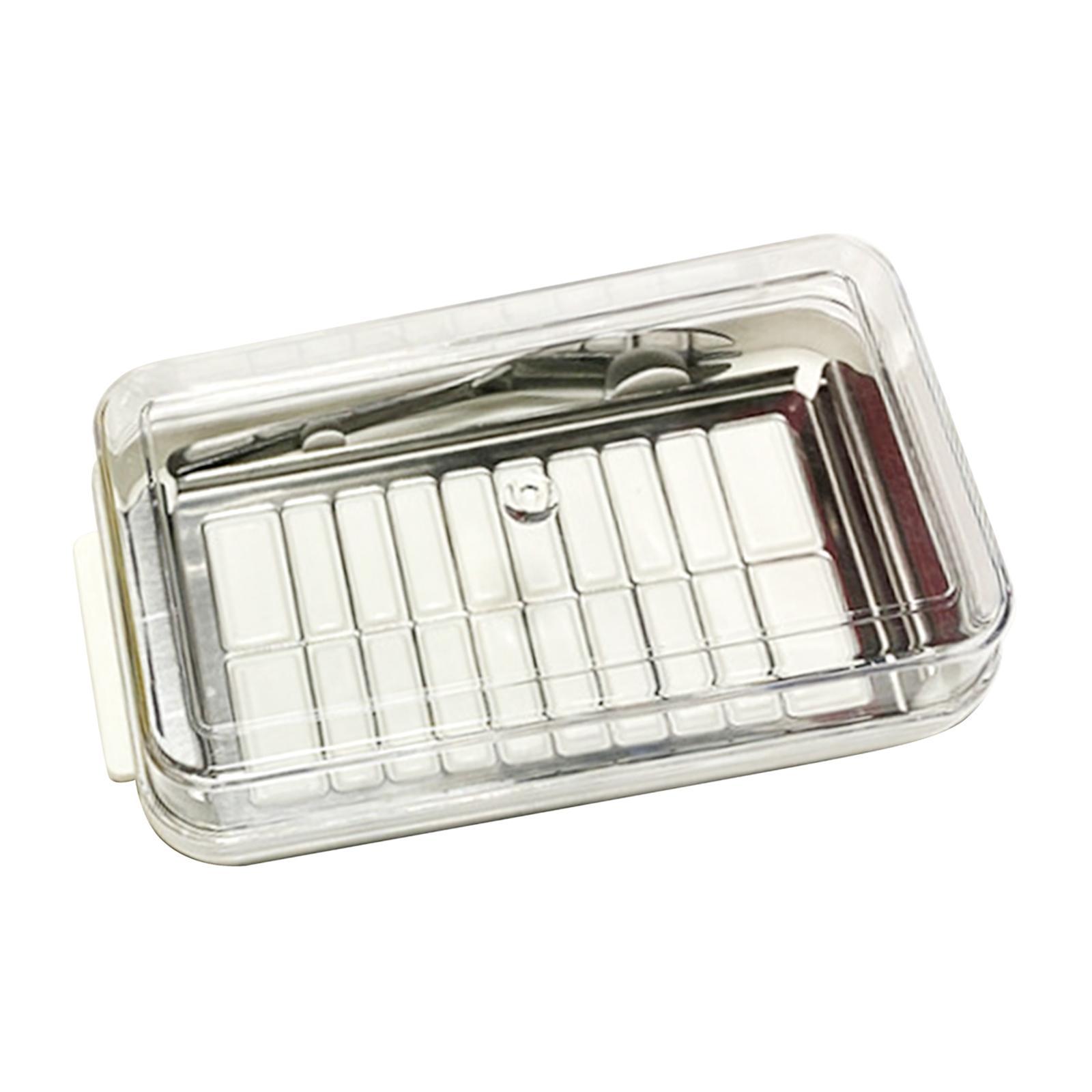 Butter with Lid Butter Dish Container for Camping Home Countertop