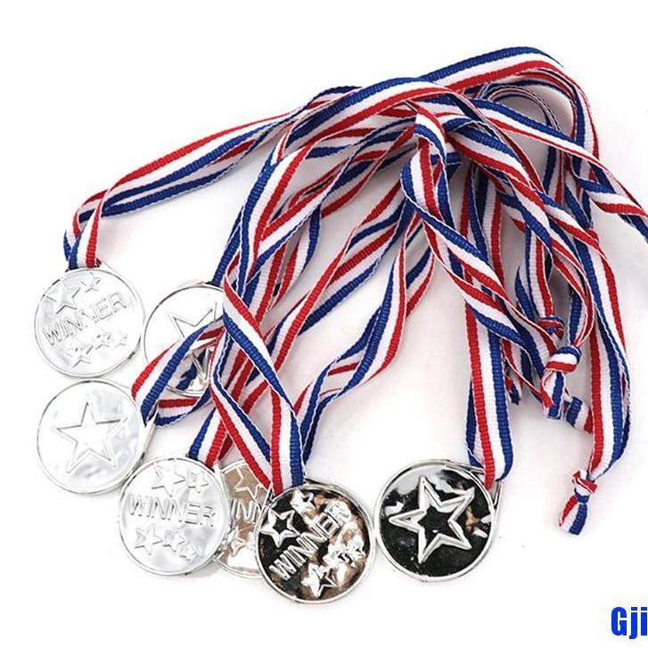Đồ chơi huy chương vàng bằng nhựa có dây đeo độc đáo huy chương bạc huy chương đồng dùng trang trí
