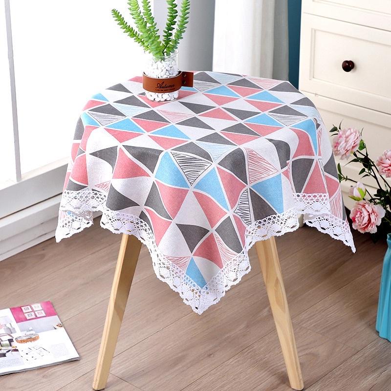 Tổng Hợp Khăn Bàn Viền Ren Phong Cách Hiện Đại Sang Trọng Vừa Vintage Nhiều Hoạ Tiết