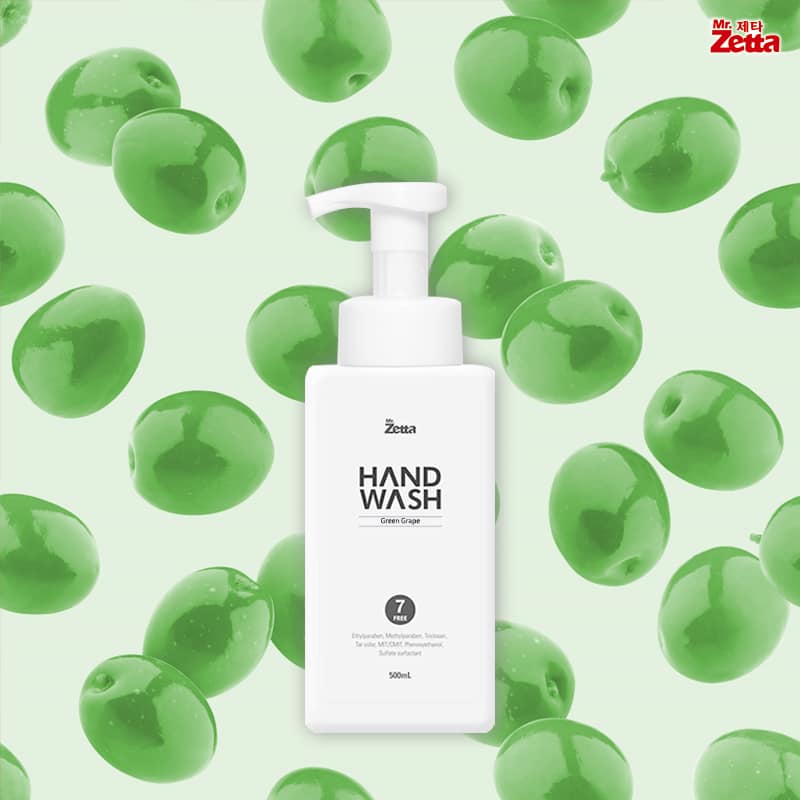 Nước rửa tay sát khuẩn MR.Zetta Hand Wash 500ml hương bưởi