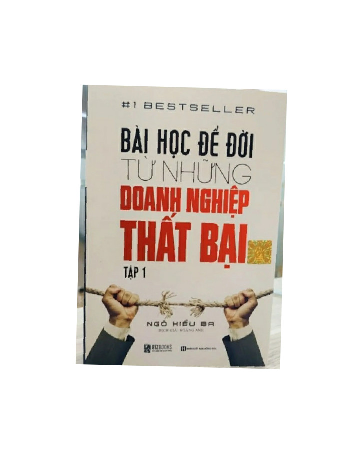 Bộ 2 cuốn sách Bài học để đời từ những danh nghiệp thất bại tập 1+ 2 ( tặng kèm bút bi)