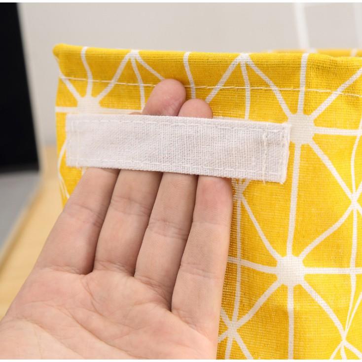 GIỎ VẢI ĐỰNG CANVAS MINI TIỆN DỤNG