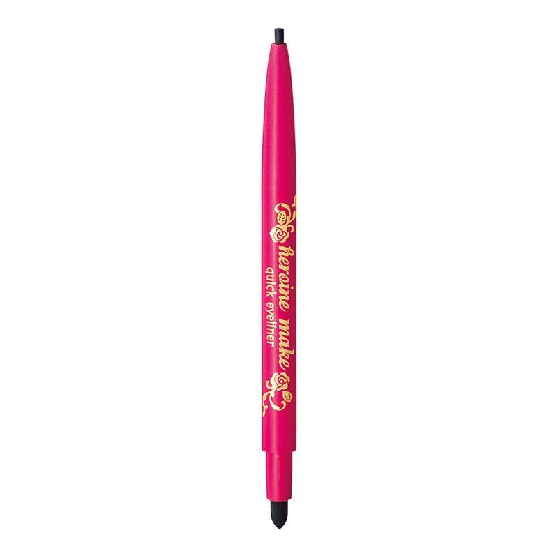 Bút Chì Sáp Kẻ Mí Mắt Kissme Heroine Make Quick Eyeliner Không Trôi Nét Vẽ Tự Nhiên - Dạng Xoay (02 Màu)