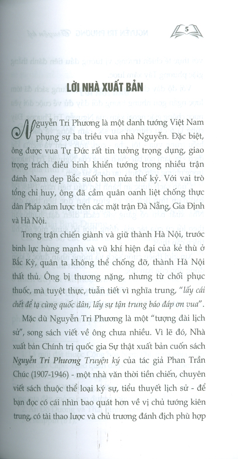 Nguyễn Tri Phương (Truyện ký) - Phan Trần Chúc