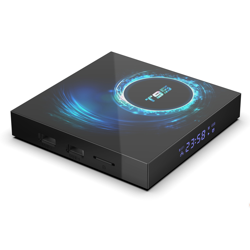 Android tivi Box Android 10, RAM 4G, 32G ROM mạnh mẽ, wifi bằng tần kép, phiên bản bluetooth 5.0 đa năng, mang lại nhiều khung giờ giải trí cùng gia đình chính hãng T95-1