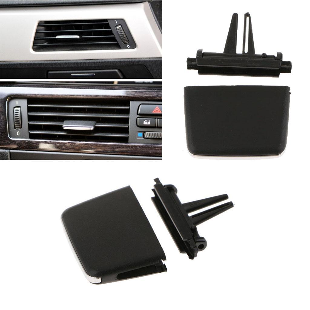 2 Pack Car Front A/C Air Outlet Tab Clip Repair Kit For BMW 3 E90 E92