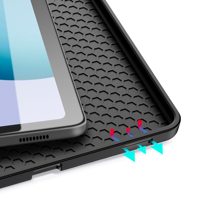 Bao da Samsung Galaxy Tab S6 Lite P610/P615 DUX DUCIS Smartcover - Hàng nhập khẩu