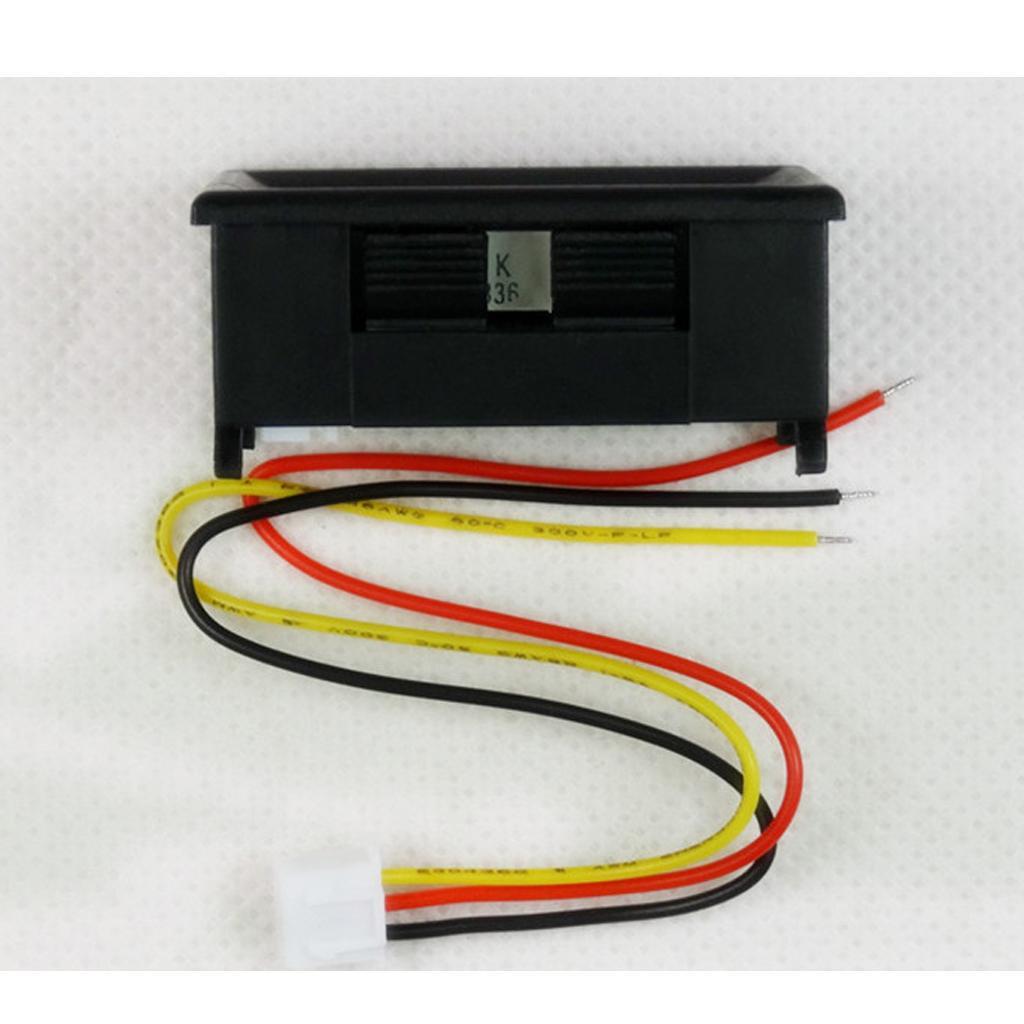 3-4pack DC 3.5-30V Mini 5 Digit Digital LED Voltmeter Volt Meter Panel Car Red