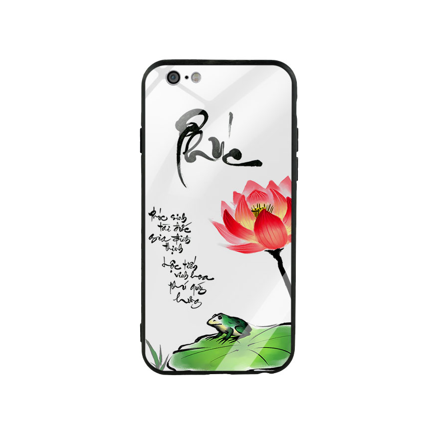 Ốp Lưng Kính Cường Lực cho điện thoại Iphone 6 / 6s - Phúc