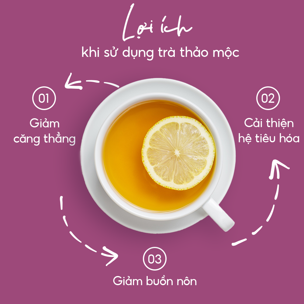 Trà Thảo Mộc Hắc Kỷ Tử - Bảo Long - Hàng Chính Hãng