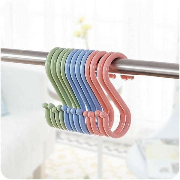 SET 10 MÓC TREO ĐỒ CHỮ S TIỆN DỤNG