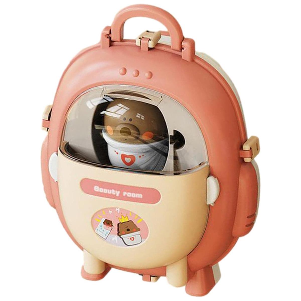 Đồ Chơi Ba Lô Trang Điểm Gấu Xinh Xắn - Bear Magic Backpack Dressing - Toys&amp;Joys HY-22 (21 Chi Tiết)