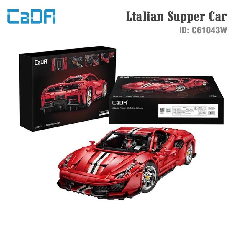 Đồ Chơi Lắp Ráp Mô Hình Xe Italian Supper Car – CADA C61043W