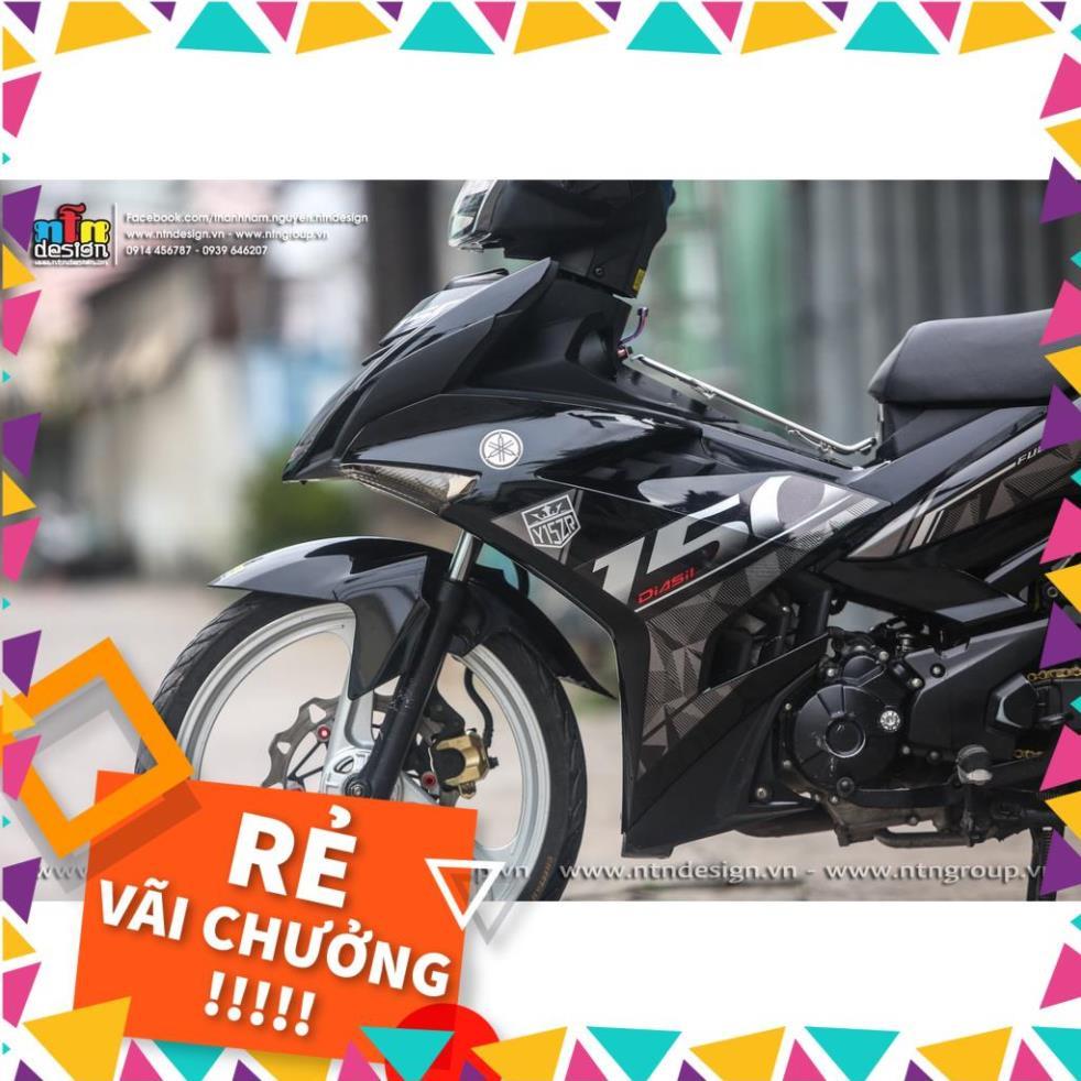 Tem Rời Exciter 150 Mẫu Y15ZR Xám Đen