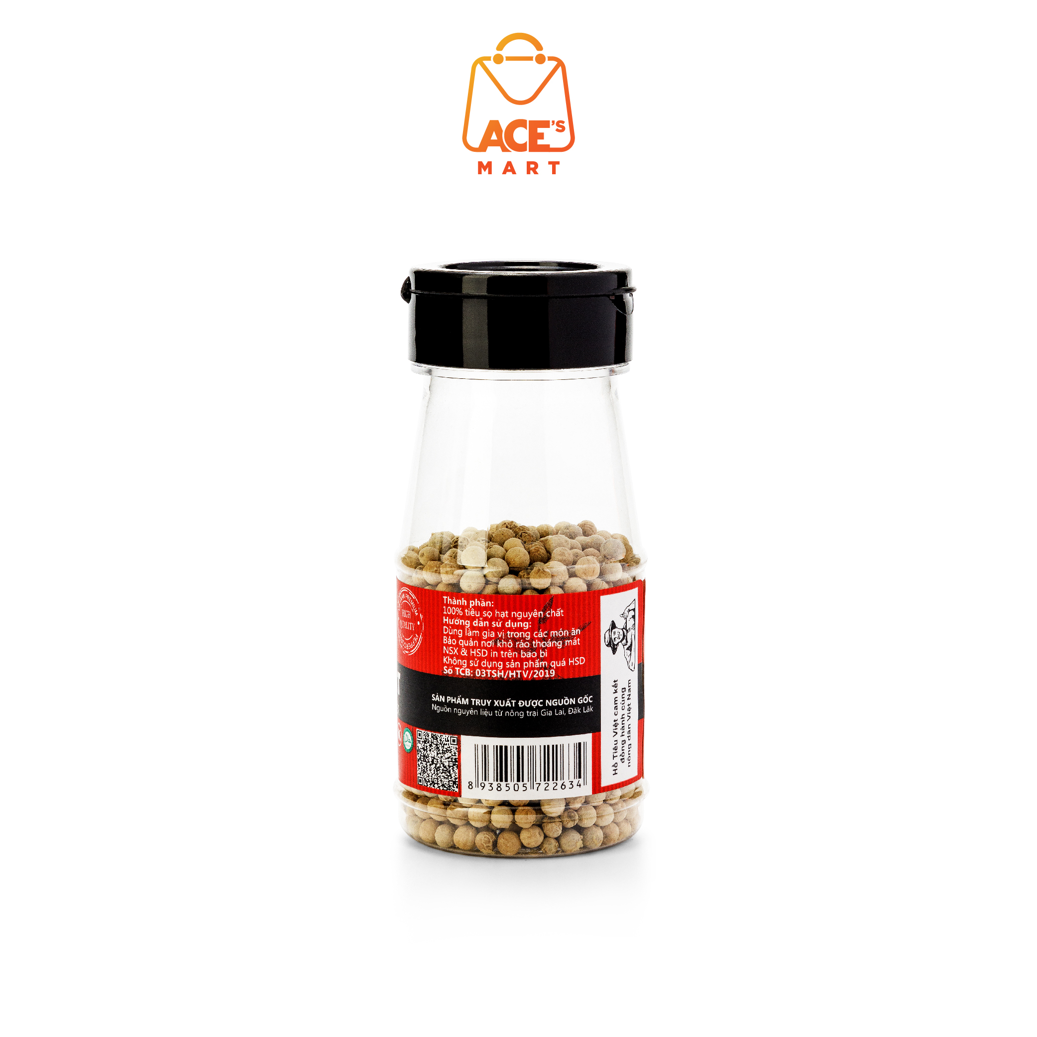Tiêu sọ hạt Vipep - Hàng sạch đảm bảo chất lượng, nguyên chất
