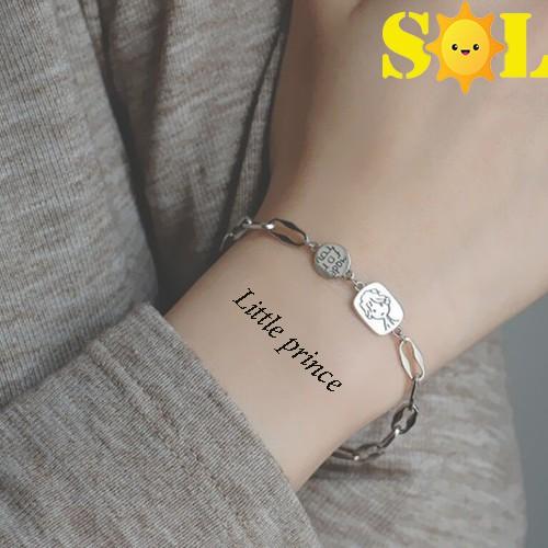 Vòng tay nữ dây xích phong cách trẻ trung, hợp mode - mua 2 tặng 1