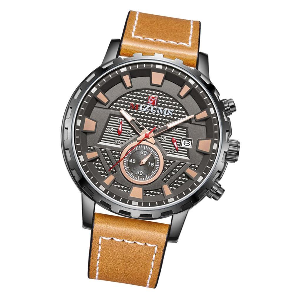 Mens Sports Business  Watch Chronograph Wristwatch