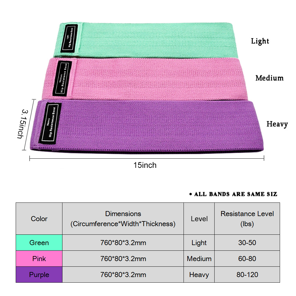 Vòng dây đàn hồi để tập Yoga tại nhà Gym làm từ chất liệu thun cao cấp, bền và thoải mái.